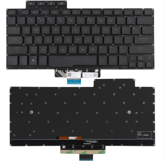 Bàn phím laptop Asus ROG Zephyrus G14, G14 GA401 ĐEN (LED, BH 6TH)