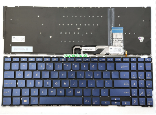Bàn phím laptop Asus UX533 XANH (LED, BH 6TH)