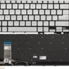 Bàn phím laptop Asus Vivobook 15 X1504, 16X K3605, K3605ZV, K3605VC, 15X K3504, M3504, S3504, E1504, M3605, M3503 BẠC (LED, BH 6TH)