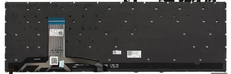 Mặt sau bàn phím laptop Asus Vivobook 15 X1504, 16X K3605, 15X K3504, E1504, M3504 màu bạc có LED