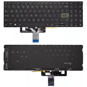 Bàn phím laptop Asus Vivobook S533 S533E S533F S533FA, Vivobook X521, E510 E510M E510MA L510 L510M L510MA ĐEN (LED, BH 6TH)
