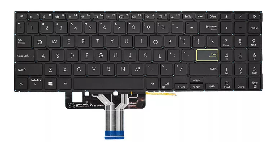 Mặt trước bàn phím laptop Asus Vivobook S533, X521, E510, L510, S533EA, X521FA