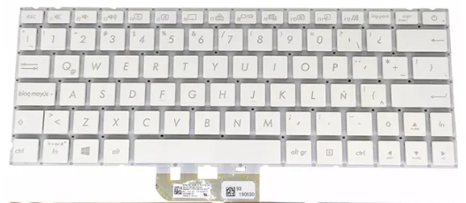Mặt trước bàn phím laptop Asus Zenbook 13 UX333, UX333F, UX334, UX334U, UX333FN
