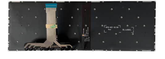 Mặt sau bàn phím laptop Lenovo Legion Y540-15IRH, Y7000P, Y530-15ICH và cáp đèn nền LED đỏ