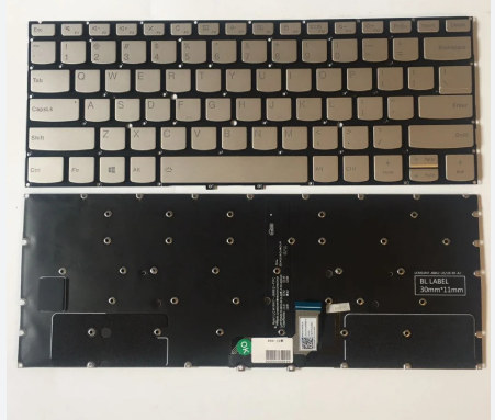 Bàn phím laptop Lenovo Yoga C930-13IKB, Yoga 930-13IKB, Glass Yoga 7 Pro-13IKB VÀNG (LED, BH 6TH)