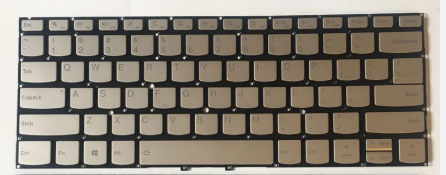 Mặt trước bàn phím laptop Lenovo Yoga C930-13IKB, Yoga 930-13IKB, Glass Yoga 7 Pro-13IKB màu Vàng (Gold)