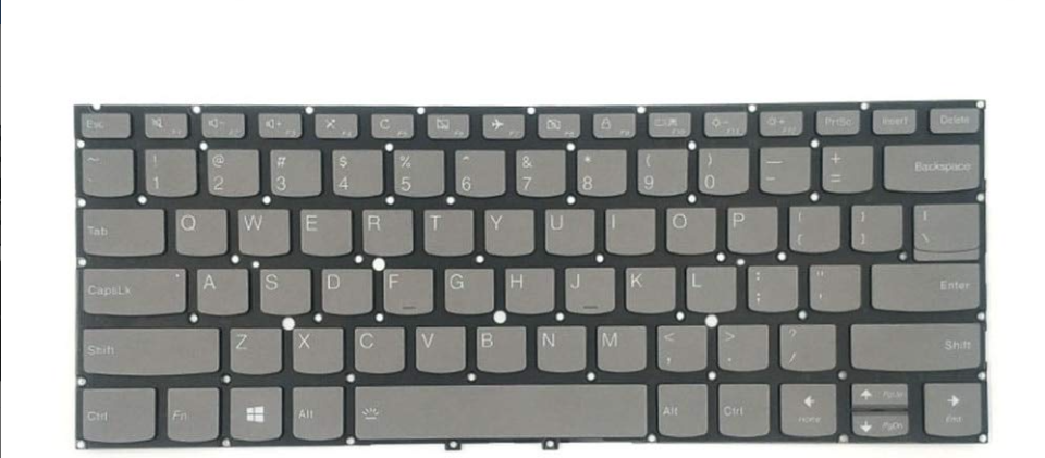 Mặt trước bàn phím laptop Lenovo Yoga C930-13IKB, Yoga 930-13IKB, Glass Yoga 7 Pro-13IKB, Yoga 7 Pro-13, C930-13, 930-13