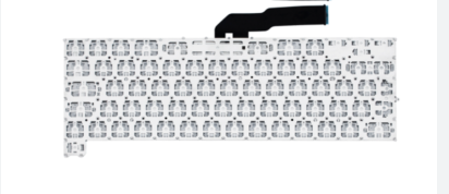 Mặt sau bàn phím laptop Macbook Pro 13 inch A2251 Chuẩn UK Màu Đen