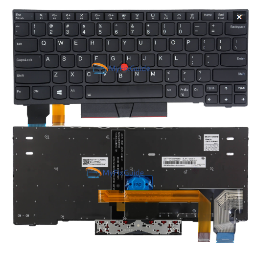 Bàn phím laptop Lenovo Thinkpad X13 Gen 1 (Type 20T2 20T3 20UF 20UG) (LED, BH 6TH)