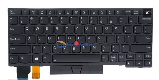 Mặt trước bàn phím laptop Lenovo Thinkpad X13 Gen 1, Type 20T2, 20T3, 20UF, 20UG