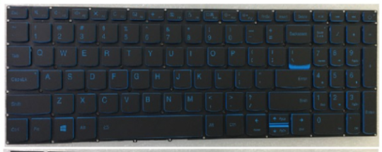 Mặt trước bàn phím laptop Lenovo Ideapad 320-15ISK, 330-15IKB, S145-15IKB, L340-15IWL, 510-15IKB có nút nguồn