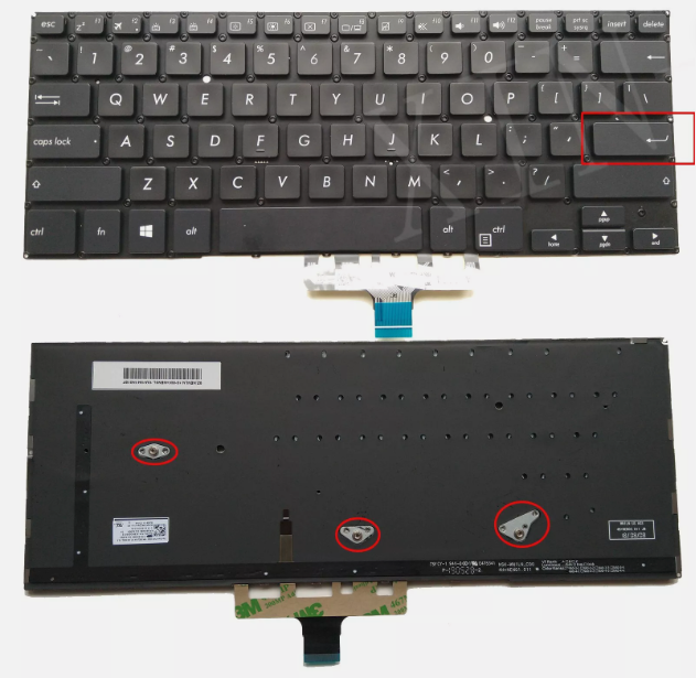 Bàn phím laptop Asus UX461 (LED, BH 6TH)