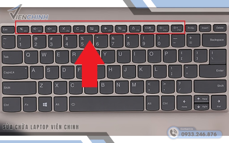 Dùng phần mềm nếu đã cài đặt khóa bàn phím