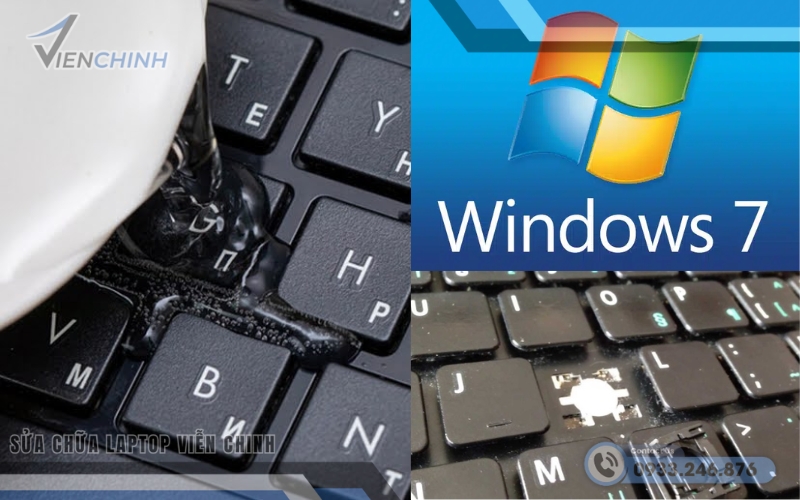 Nguyên nhân gây tình trạng bàn phím liệt Win 7
