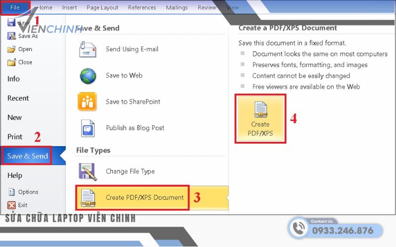 Dùng Microsoft Word có sẵn trên máy tính