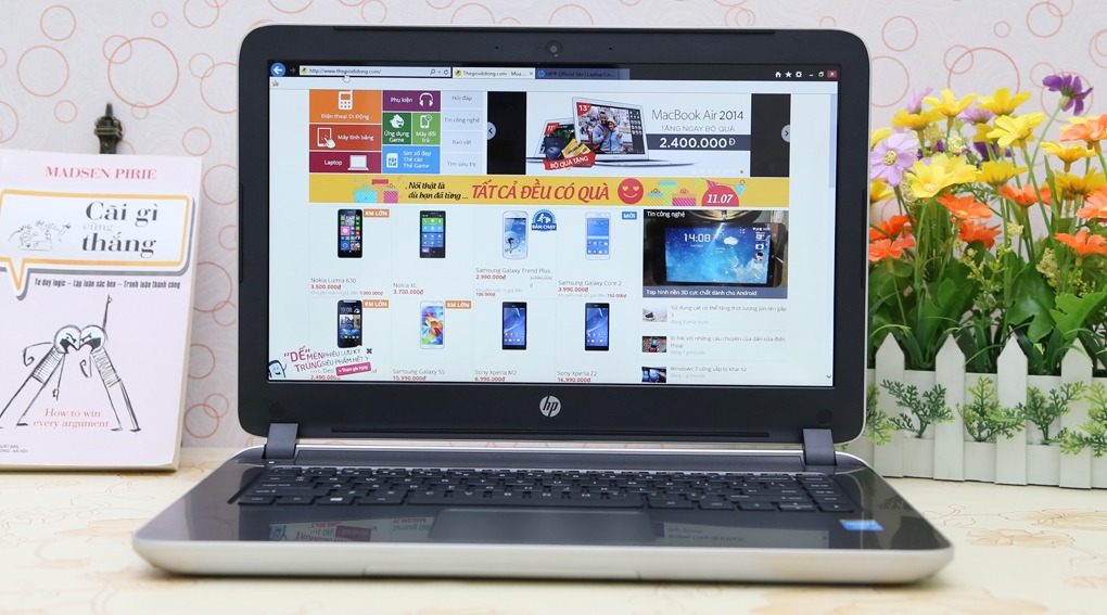 HP Pavilion 14-v024TU Cũ: Máy Tính Xách Tay Gọn Nhẹ, Cấu Hình Ổn Định Core i5 Gen 4 - Giá Siêu Tiết Kiệm Chỉ 4 Triệu 7