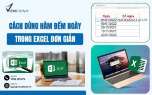 Cách Dùng Hàm Đếm Ngày Trong Excel Đơn Giản