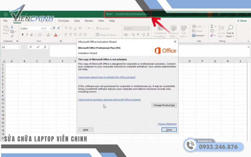 Dấu hiệu nhận biết Excel đã hết hạn