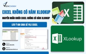 Excel không có hàm XLOOKUP