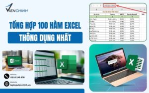 Tổng Hợp 100 Hàm Excel Thông Dụng Nhất