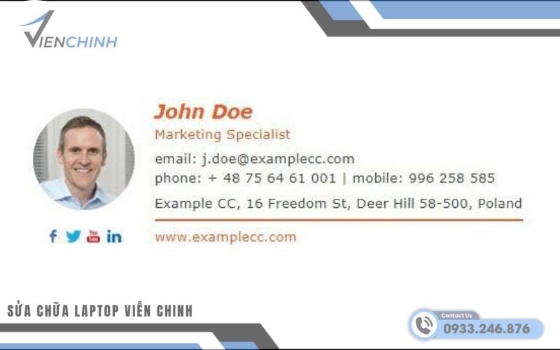 Cách Tạo Chữ Ký Email Chuyên Nghiệp