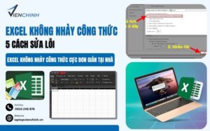 5 Cách Sửa Lỗi Excel Không Nhảy Công Thức Cực Đơn Giản Tại Nhà
