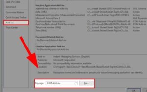 Vô hiệu hóa Add-ins hoặc macro xung đột