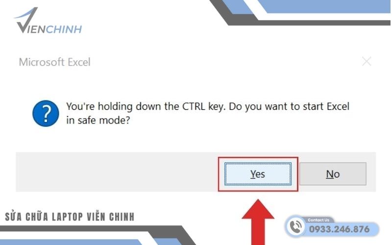 Mở File Excel Ở Chế Độ Safe Mode