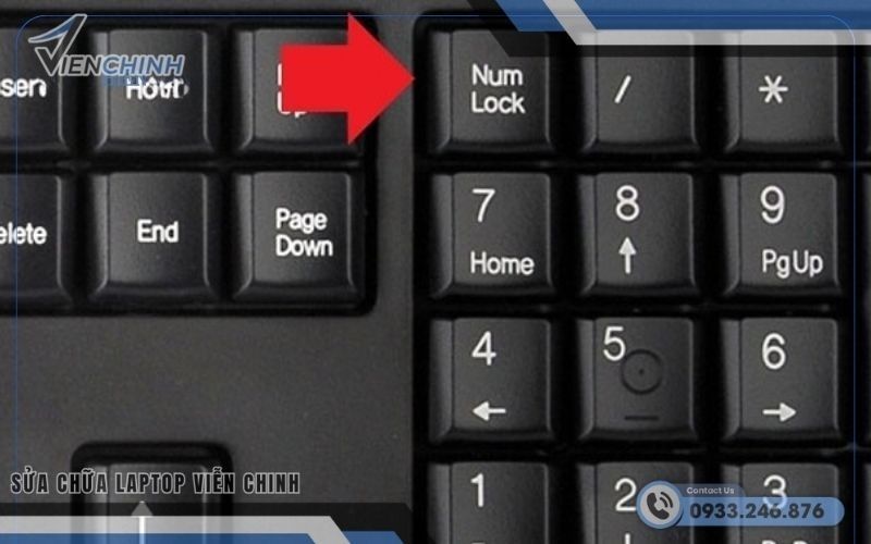 Nguyên Nhân Bàn Phím Bị Khoá Numlock