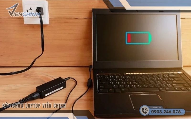 Kiểm tra bộ sạc và nguồn điện đang sử dụng