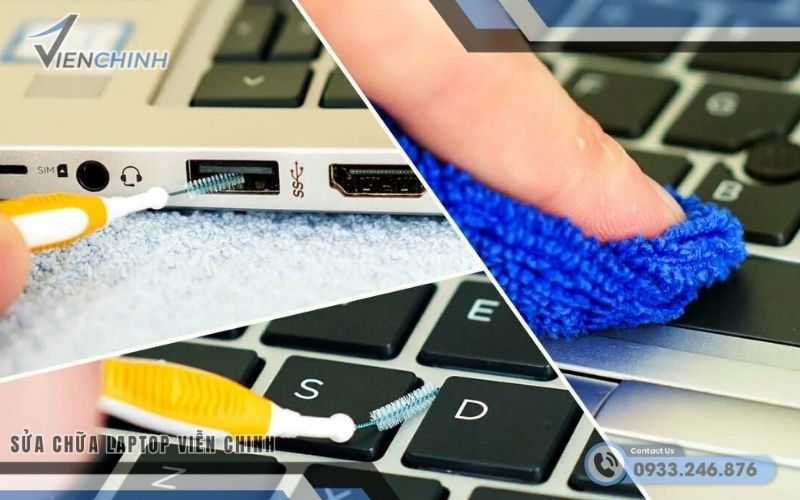Vệ sinh laptop và cải thiện khả năng tản nhiệt