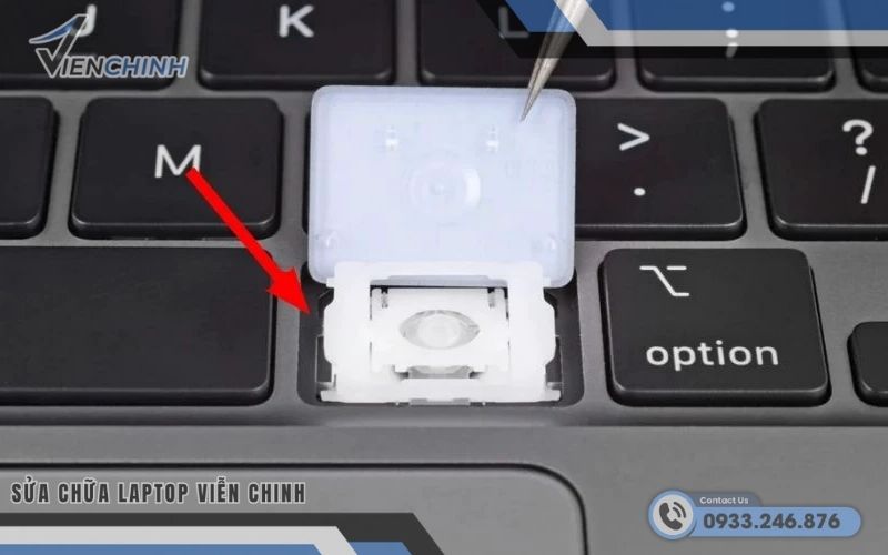 Gỡ và lắp lại bàn phím