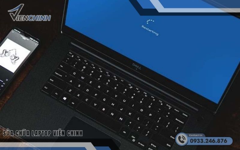Khởi động lại laptop