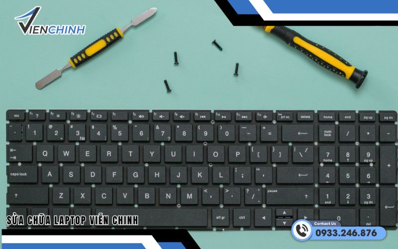 Tháo máy gắn lại cáp bàn phím