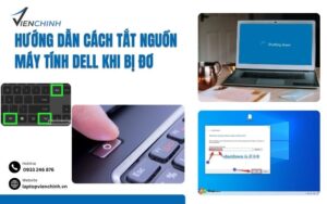 Cách tắt nguồn máy tính dell khi bị đơ