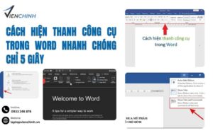 Cách Hiện Thanh Công Cụ Trong Word Nhanh Chóng Chỉ 5 Giây