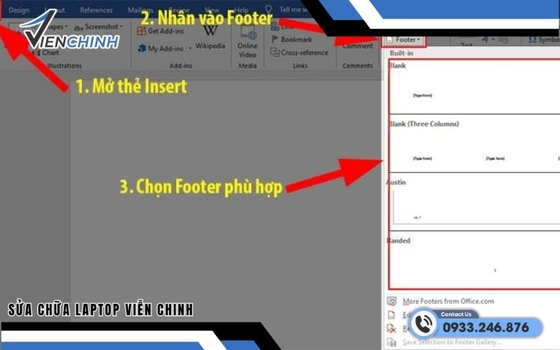 Cách tạo Header and Footer trong word cực đơn giản 