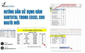 Hướng Dẫn Sử Dụng Hàm SUBTOTAL Trong Excel Cho Người Mới