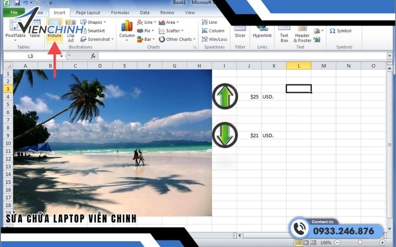 Tại sao nên chèn ảnh vào Excel?