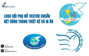 Logo Hội Phụ Nữ Vector Chuẩn Nét Dùng Trong Thiết Kế Và In Ấn