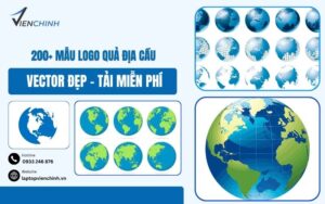 200+ Mẫu Logo Quả Địa Cầu Vector Đẹp - Tải Miễn Phí