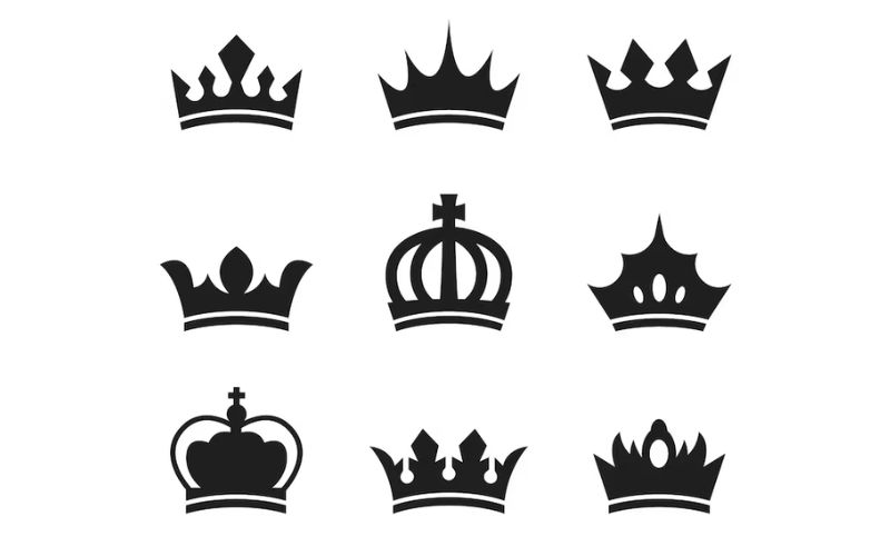 Hướng Dẫn Sử Dụng Logo Vương Miện Vector