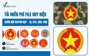 Tải Miễn Phí File Huy Hiệu Quân Đội Vector Đẹp – AI, EPS, CDR, PNG