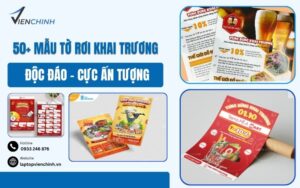 50+ Mẫu Tờ Rơi Khai Trương Độc Đáo - Cực Ấn Tượng