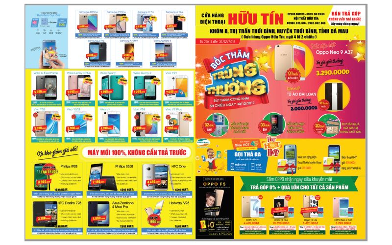 Mẫu Tờ Rơi Quảng Cáo Đẹp Nhất