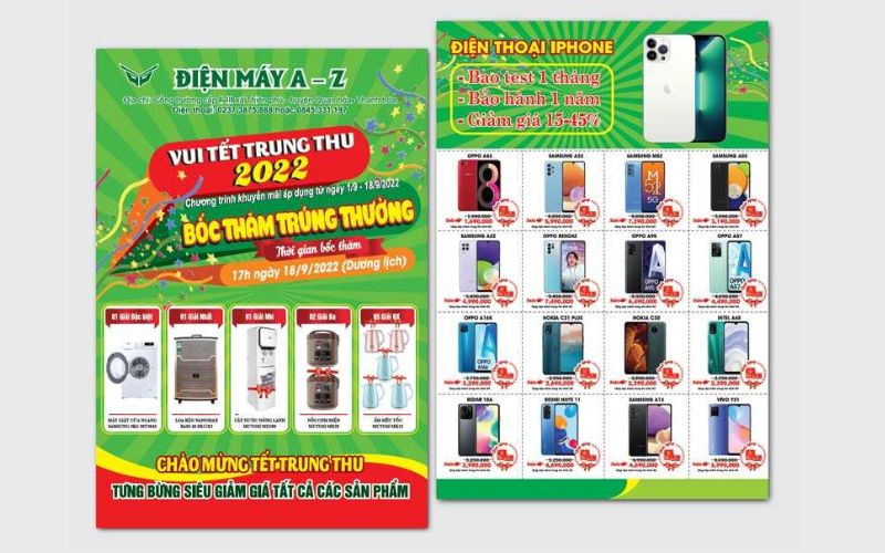 Mẫu Tờ Rơi Quảng Cáo Đẹp Nhất