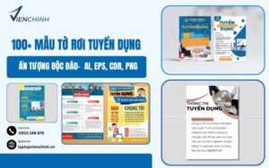 100+ Mẫu Tờ Rơi Tuyển Dụng Ấn Tượng Độc Đáo