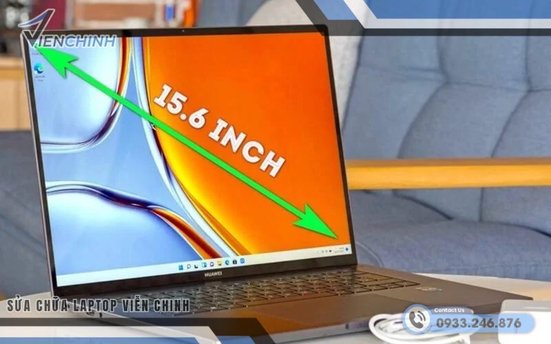 Các kích thước màn hình laptop phổ biến hiện nay
