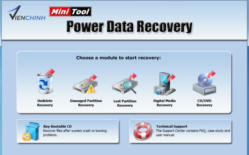 MiniTool Power Data Recovery Có Khôi Phục Được Những Dữ Liệu Nào?