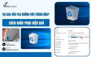 Tại Sao Xóa File Không Vào Thùng Rác? Cách Khắc Phục Hiệu Quả
